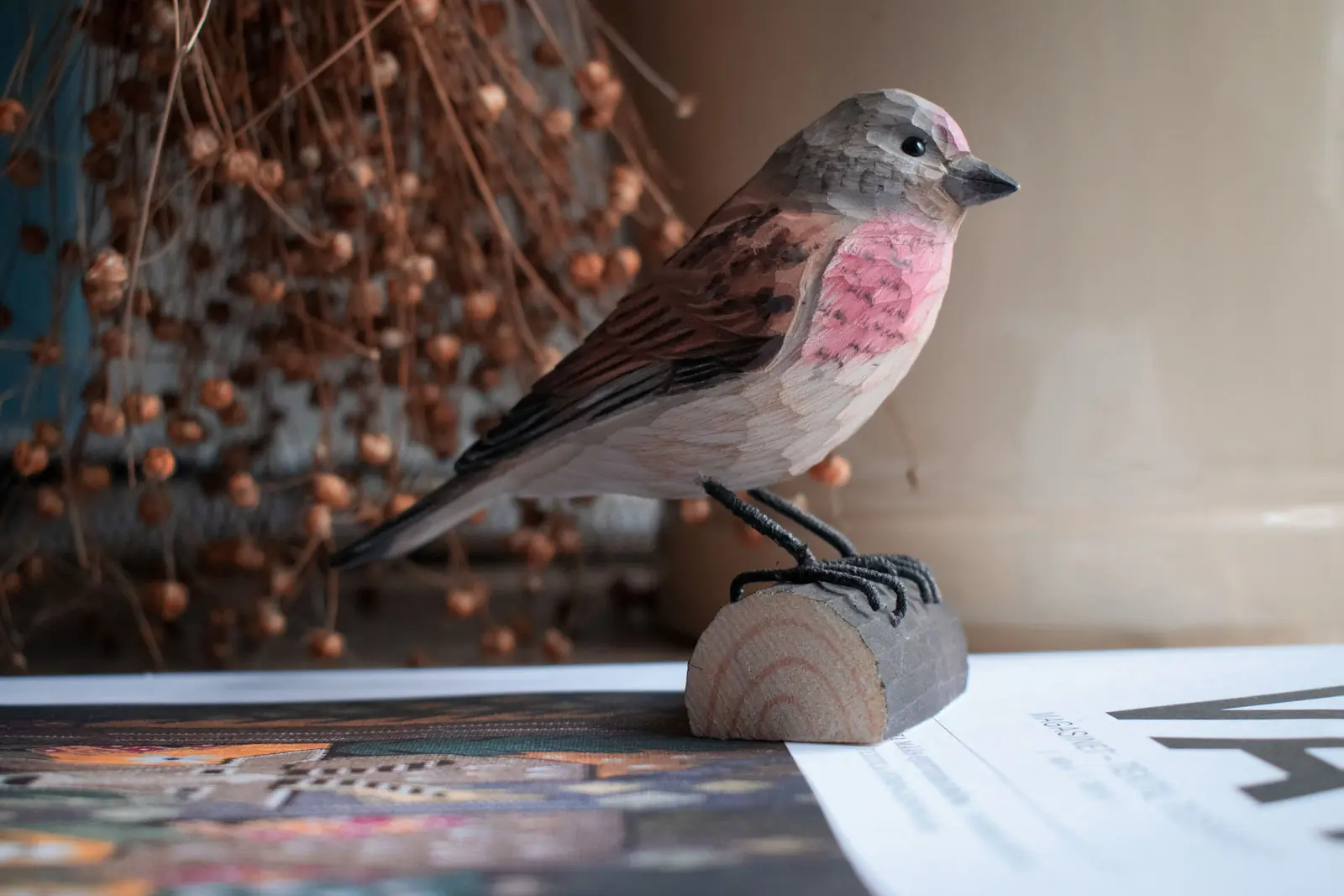 Linotte mélodieuse (bois)