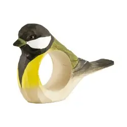 Mésange charbonnière (rond de serviette)