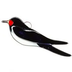 Hirondelle rustique (verre)