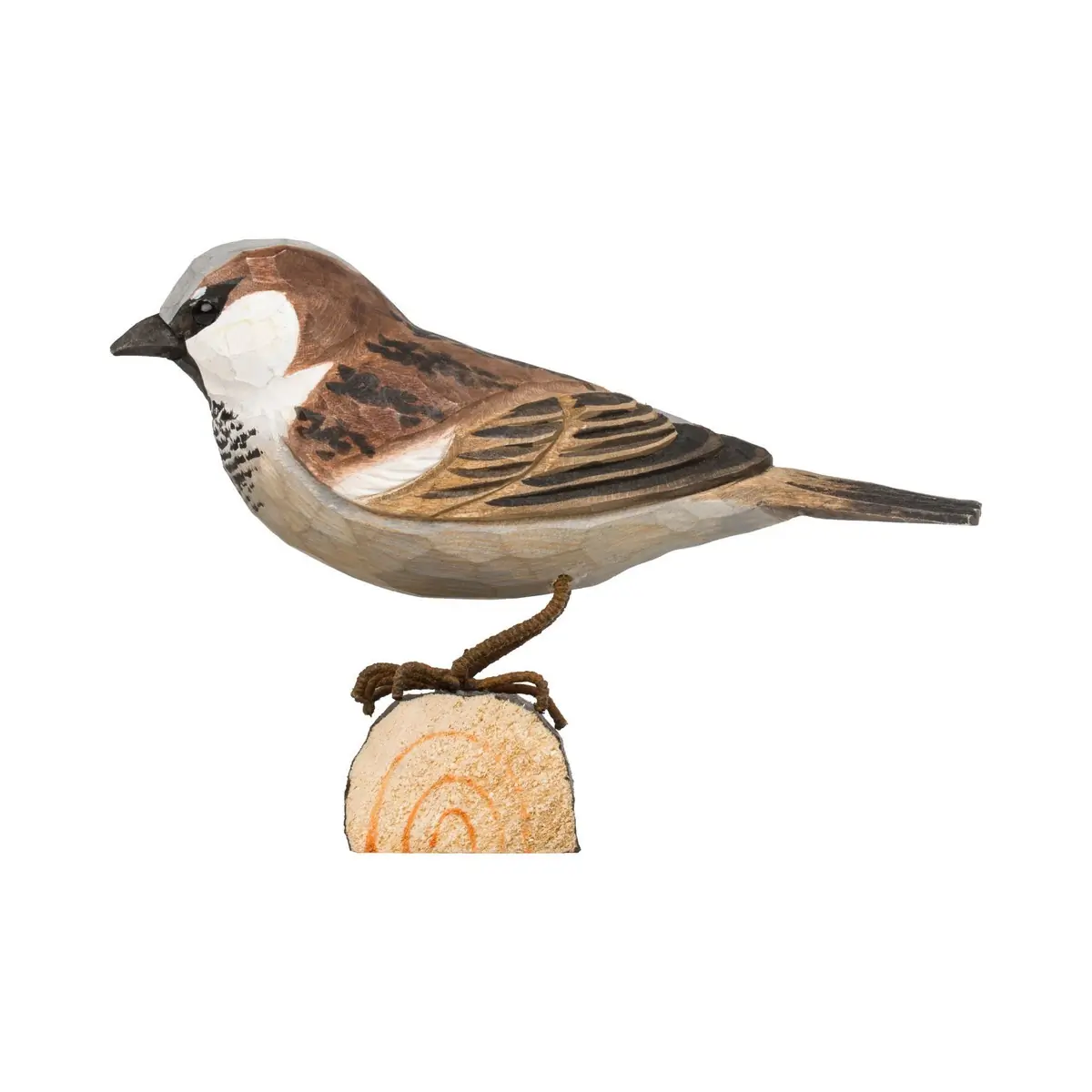 Moineau domestique (bois)