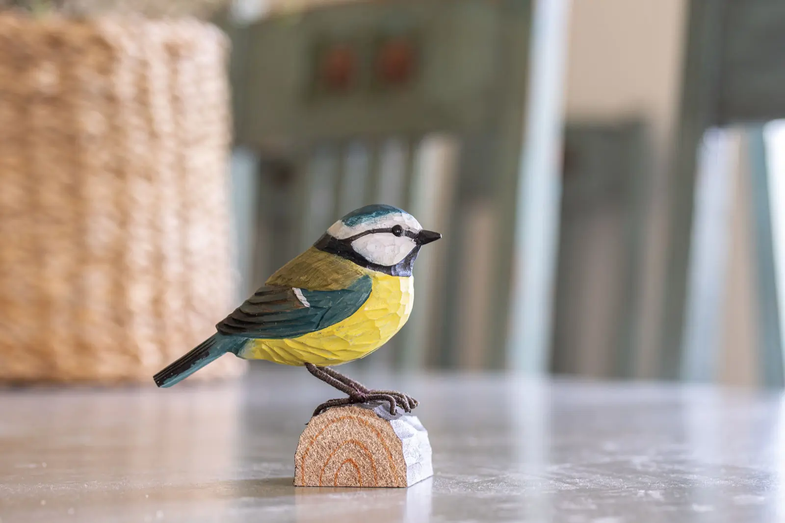 Mésange bleue (bois)