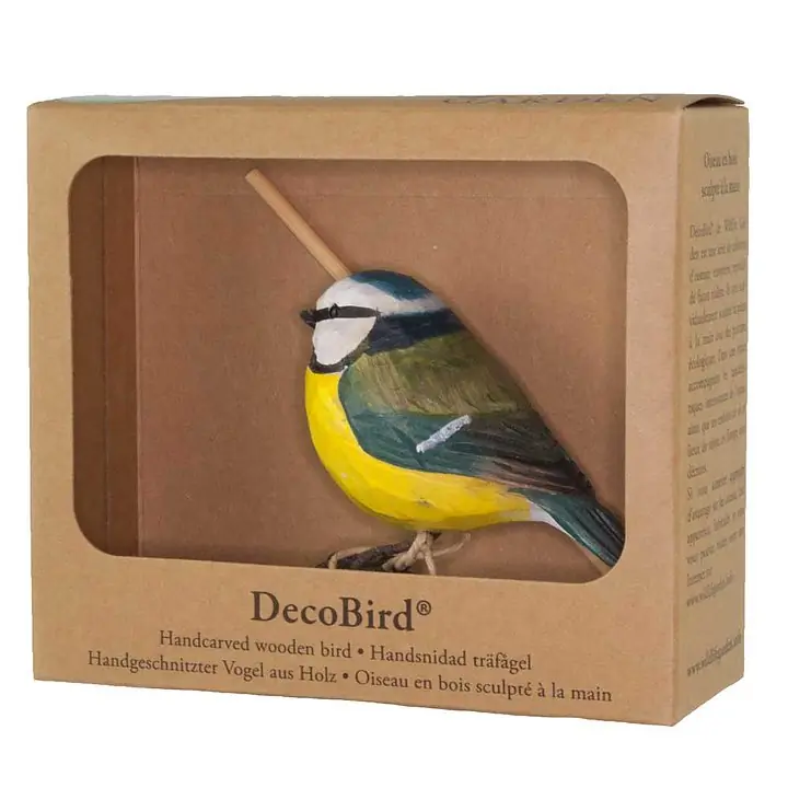 Mésange bleue (bois)