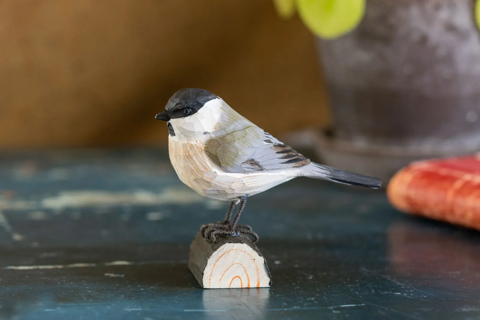 Mésange nonnette (bois)