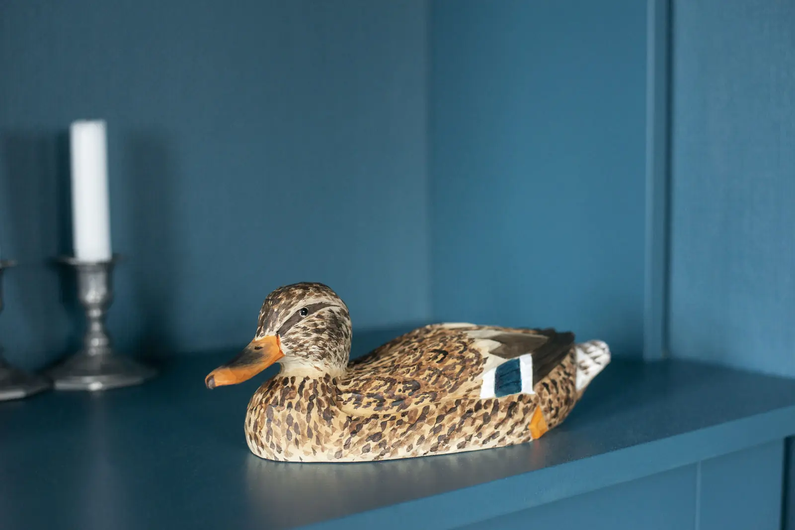 Canard colvert - femelle (bois)