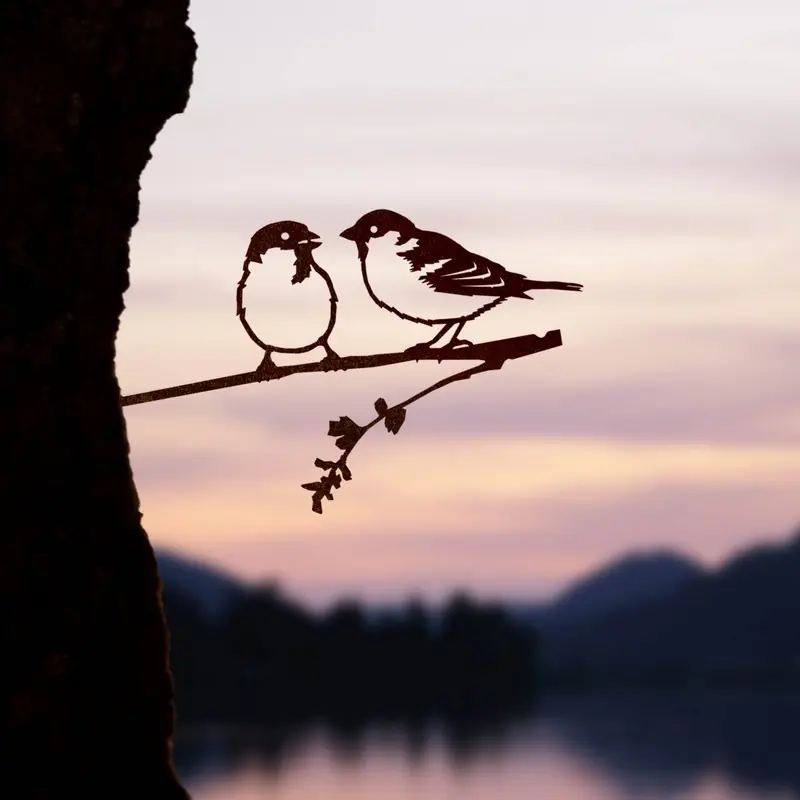 Moineau domestique (métal)