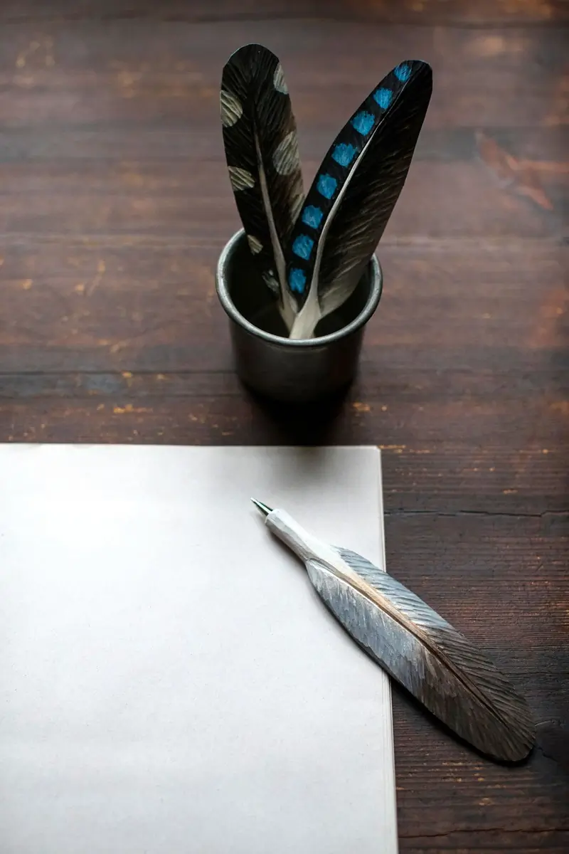 Stylo (geai des chênes)