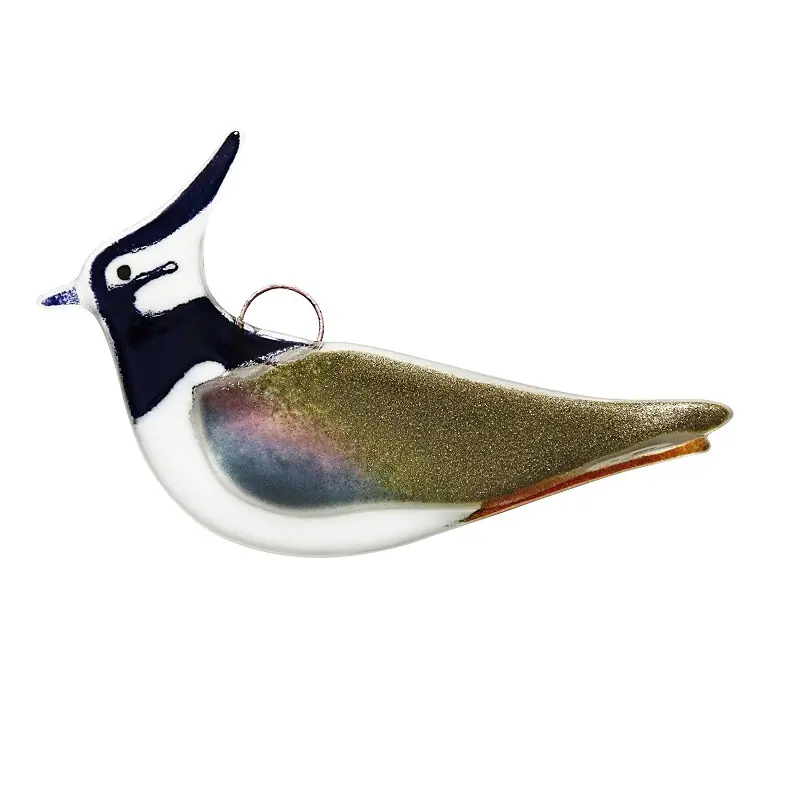 Vanneau huppé (verre)